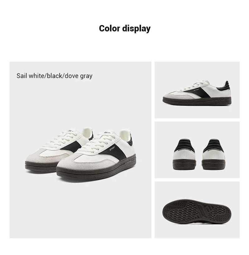 Description Picture 6 of itemXtep GAT Skateboarding Shoes For Women 2025 Spring Stability Comfortable Sports Shoes Classics Street Soft Sneakers 875118310008