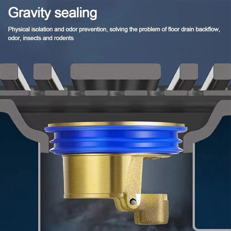 Description Picture 6 of itemLong Lasting Practical High Quality Floor Drain Sink Strainer Plug Shower Backflow Preventer Easy Installation Exquisite