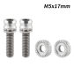 Silver 2pcs