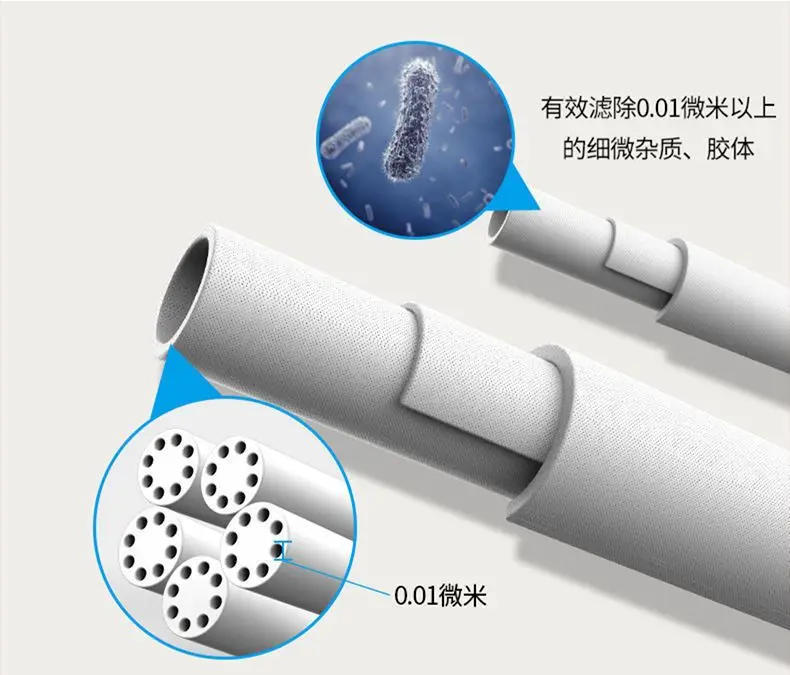 Description Picture 4 of itemStainless Steel Household Kitchen Direct Drinking Water Purifier Tap Water Faucet Filter Ultrafiltration Magnetized Machine