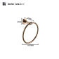 C Rose Gold Ring