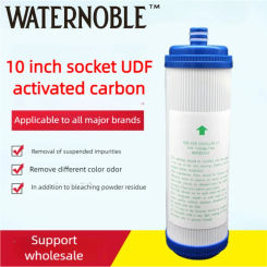 Waternoble 10 Inch UDF GAC Granular Activated Carbon Filter Cartridge for Water Purifier & Treatment Systems Replacement Filter