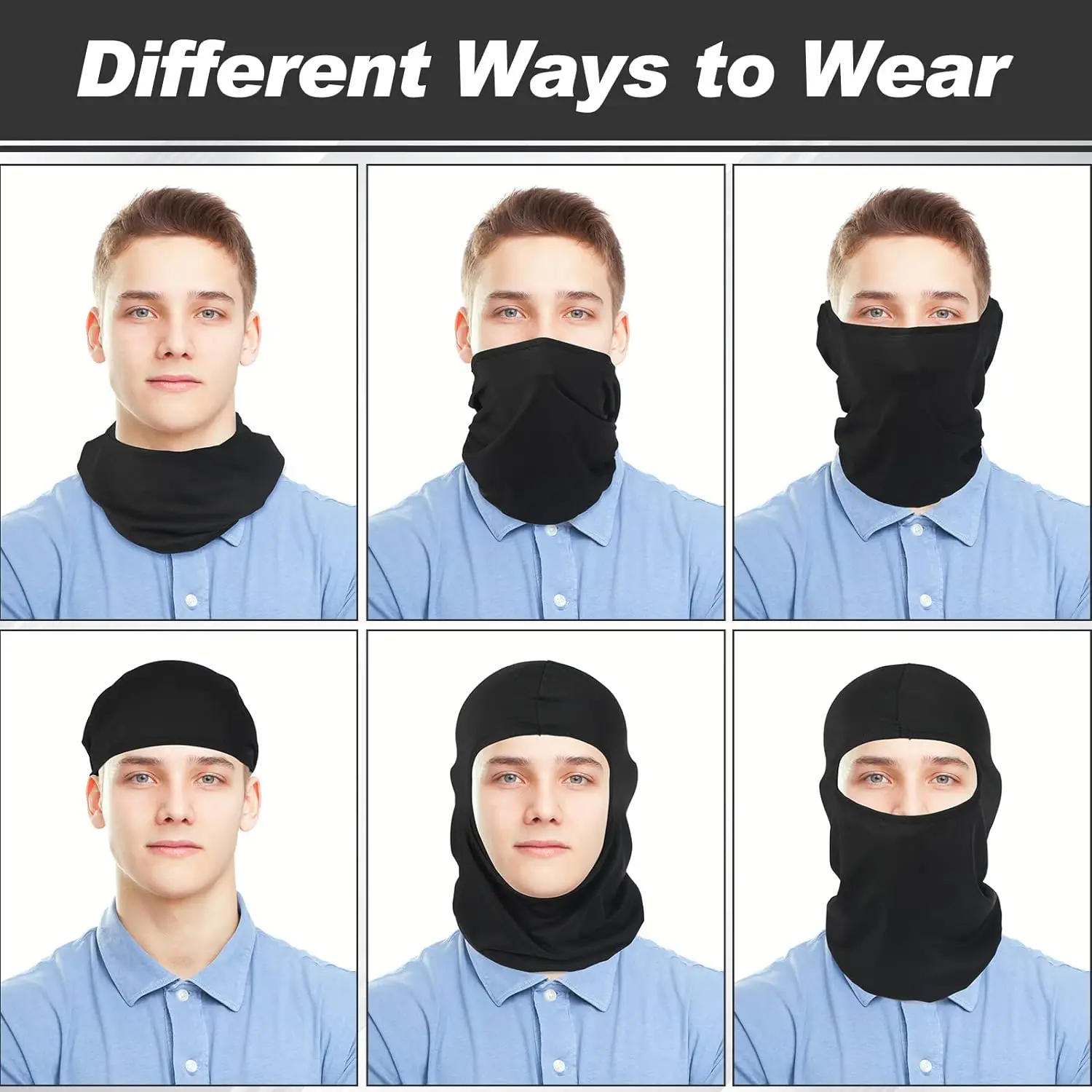 Description Picture 6 of itemTactical Balaclava Face Mask Summer Cooling Neck Gaiter Hiking Scarves Men Motorcycle Cycling Helmet Hood Sun Protection Bandana