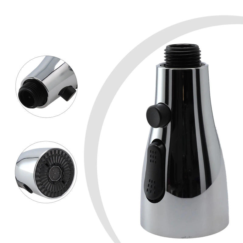 Description Picture 6 of itemFaucet Sprayer Head Shower Nozzle Kitchen Sink Pull-out Faucet Kitchen Spare Replacement Tap Sprayer 3 Modes 1/2" Connection