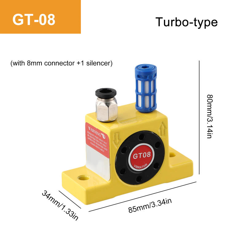 Description Picture 4 of itemAdjustable Adjustable Industrial Air Pneumatic Vibrator Usage Scene Vibrating Table Maximum Operating Temperature Packing List