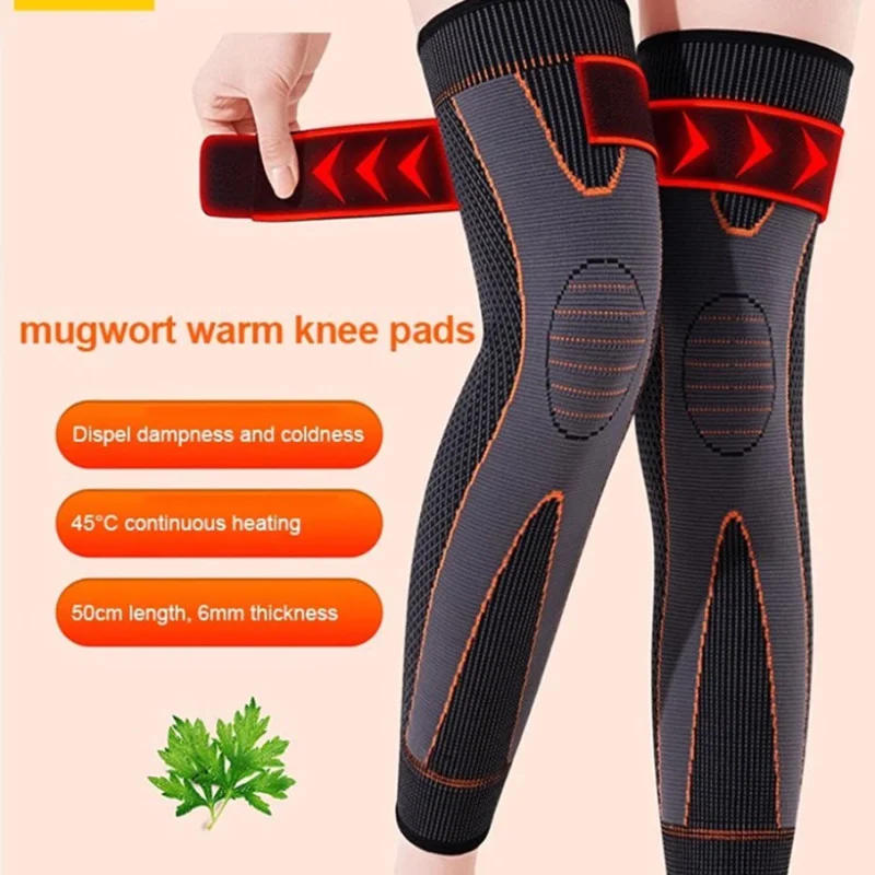 Description Picture 5 of itemKnee Pads Self Heating Four Sided Elasticity To Keep Warm Old Cold Legs for Men and Women Elderly Joint Protection Calf
