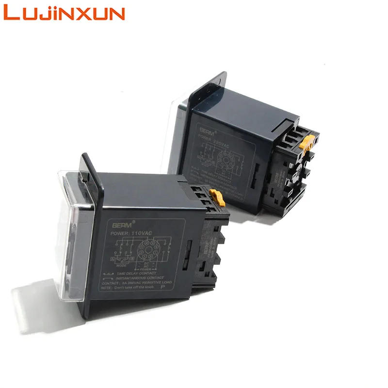 Description Picture 4 of itemLUJINXUN Time Relay ASY-3D DIP Digital Display Time Relay Delay AC220V 110V 24V 999S 999M 99.9S 99.9M for Plastic Machinery