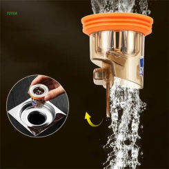 Shower Drain Stopper Bathroom Floor Drain Deodorant Core Kitchen Sink Drain Strainer Filter Hair Trap Plug Toilet Sewer Cover
