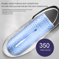 Portable Electric Shoe Boot Dryer Purplen Light Antibacteria Fast Dryer Heater Boot Dryer for Shoes/Gloves/Hats/Socks/Ski Boots