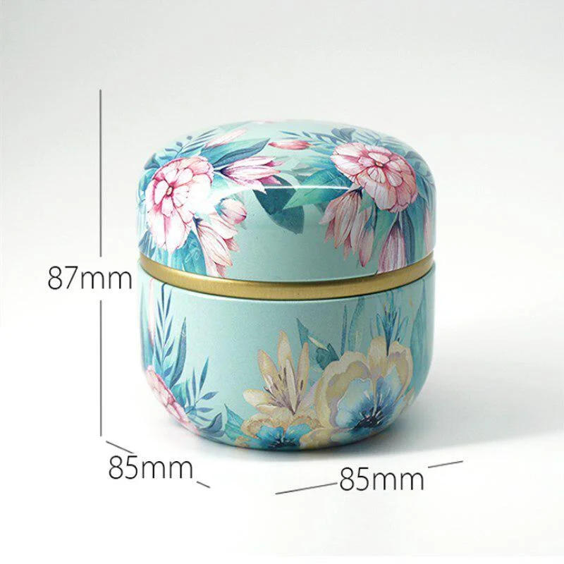 Description Picture 6 of itemTea Storage Kitchen Tea Box Jar Storage Holder Sweetmeats Candies Cans Teaware Tea Caddies Containers Multi-purpose Storage Box
