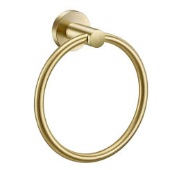 304 stainless steel towel ring circular towel rod bathroom towel rack bathroom storage towel rack