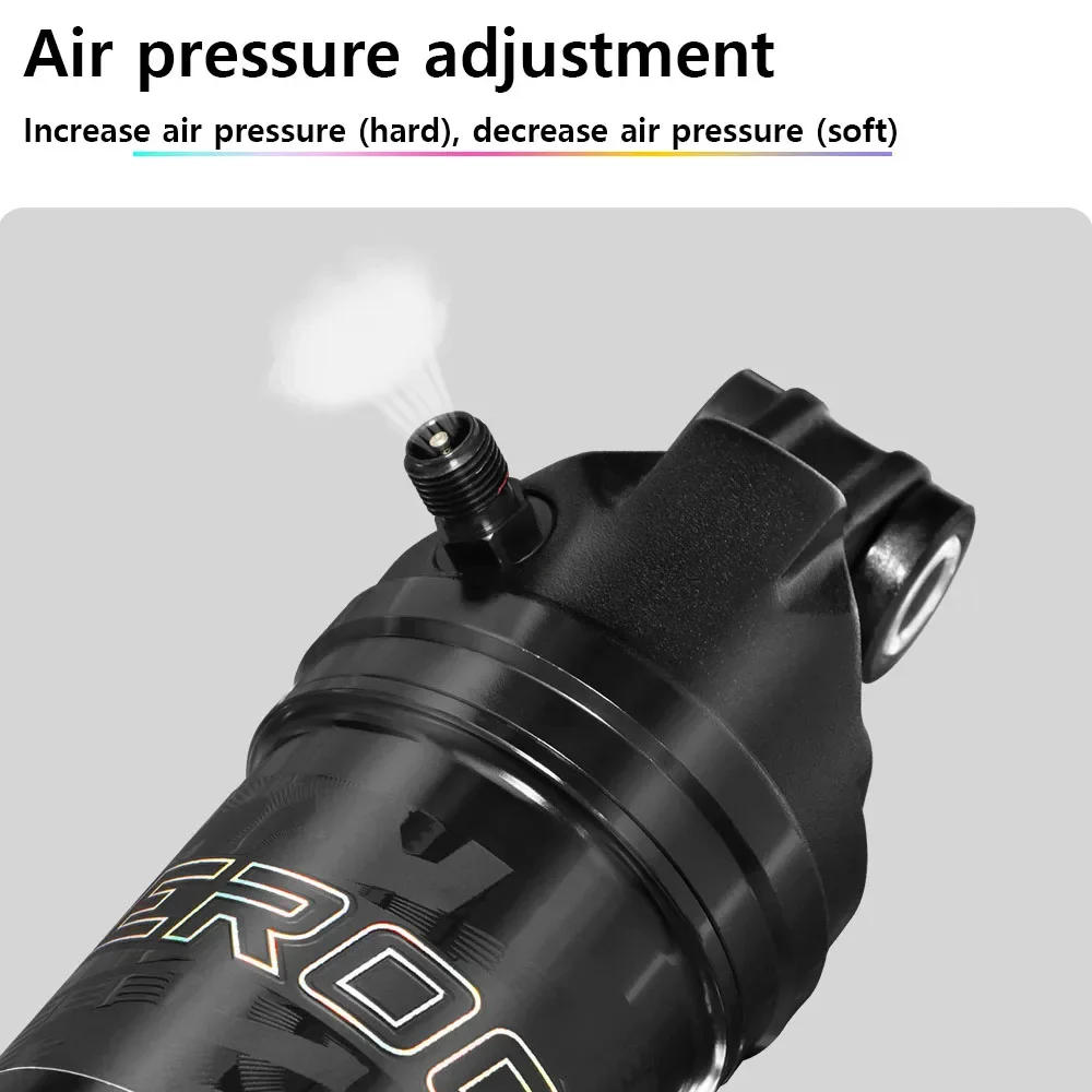 Description Picture 5 of itemMEROCA 165mm 190mm 125MM 150MM mtb air chamber damper rear shock absorber FOR mountain bike XC bicycle rear suspension