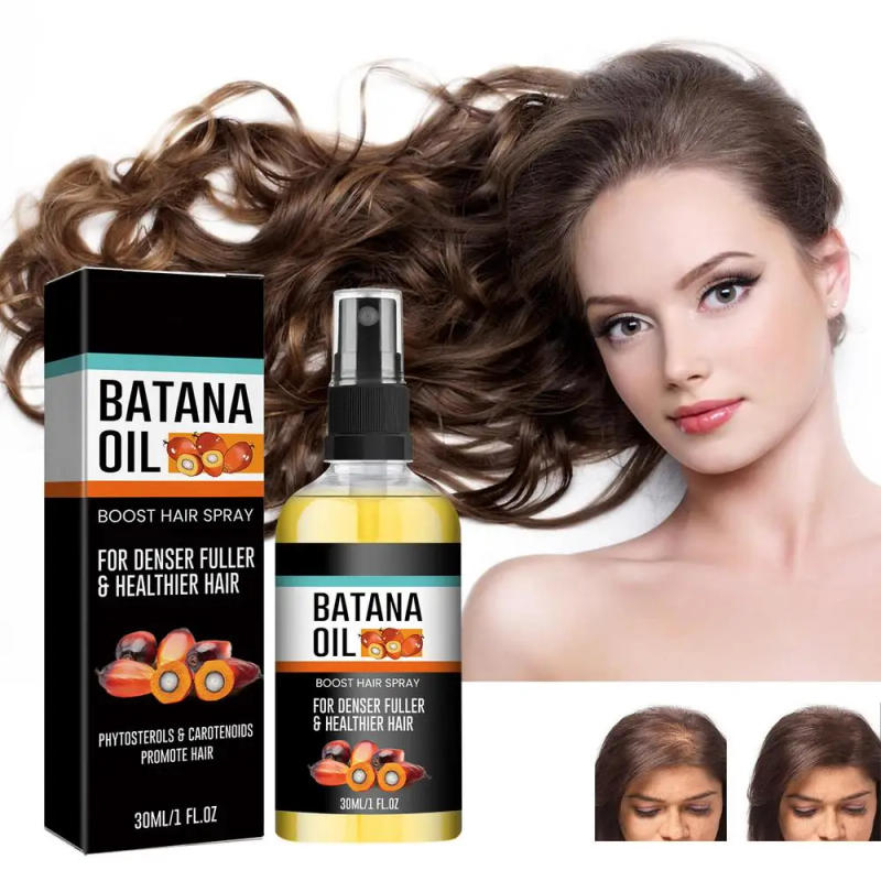 Description Picture 3 of itemBatana Spray 30ml Batana Oil Hair Thickening Spray Batana Hair Growth Spray Moisturizing Strengthens Hair Prevents Hair Loss