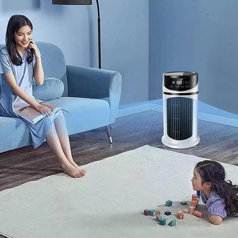 Description Picture 4 of itemPortable Cold Air Conditioner Fan 6-Speed Use Air Cooled with Humidifier Desktop Cooling Fan for Home Office Bedroom