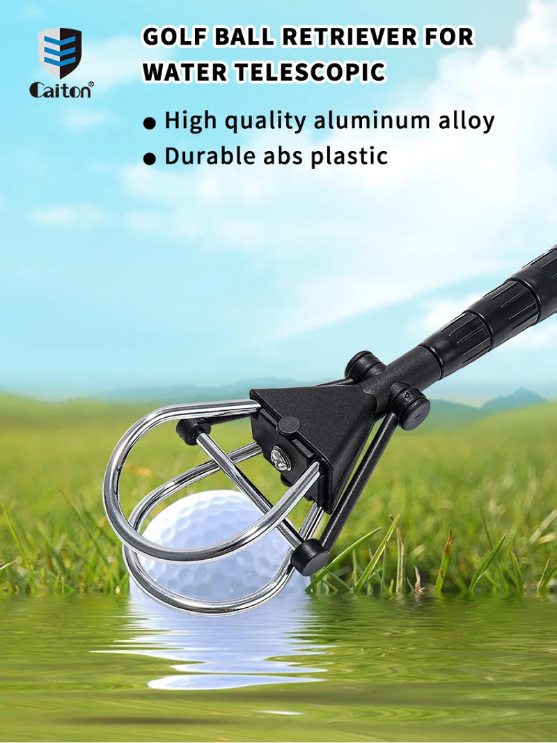 Description Picture 2 of item6FT/15FT Golf Ball Retriever, Telescopic Aluminum Pole, Durable and Lightweight, Easy to Use, Ideal for Quick Ball Retrieval