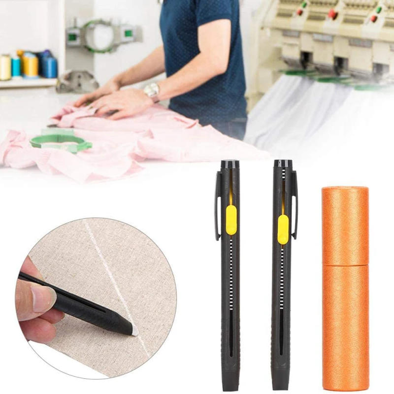 Description Picture 6 of itemTailor Pencil Replaceable Refill Vanishing Pencil Tool Cloth Leather Clothing Sign Chalk DIY Sewing Marker Pen