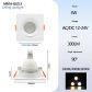 Square 3W White