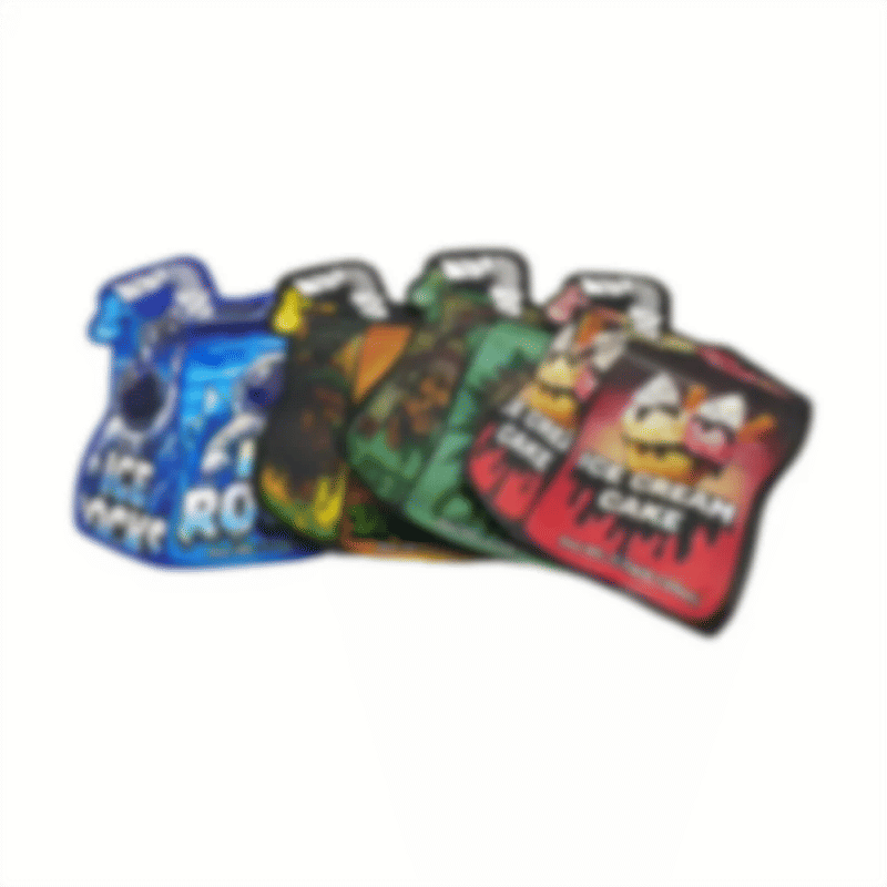 Description Picture 4 of item30Pcs Spice Coffee Herb Powder Zip Lock Pouch Cartoon Packaging Mylar Bag Wateproof Food Storage Bags Resealable Pouches