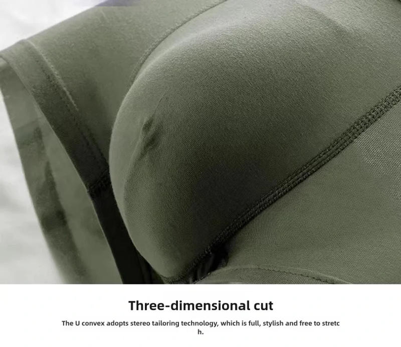 Description Picture 4 of item6Pcs Mens Underwear Men Cotton Underpants Male Pure Men Panties Shorts Breathable Boxer Shorts Comfortable soft Plus size