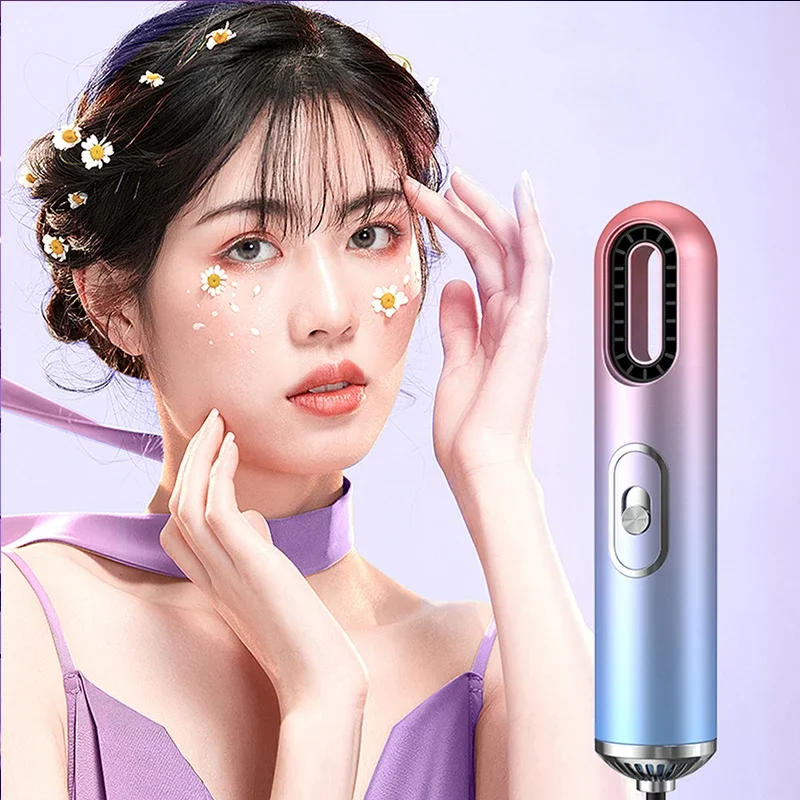 Description Picture 2 of itemHairdryer Hair Styling Tool 3-in-1 Hair Blow Dryer Curling Comb and Brush  Volumizer Straightener Manual Hair Dryer