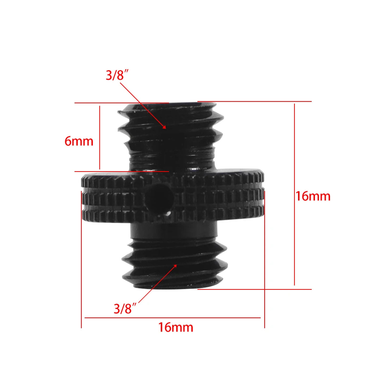 Description Picture 4 of itemReinforce Camera Conversion Screw Adapter 1/4 to 3/8 M4 M5 M6 M8 M10 Male Female Screw for Monopod Tripod Ball Lights Bike Mount