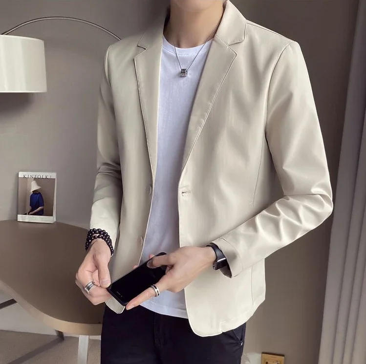 Description Picture 4 of itemParty Man Suits and Blazers Plus Big Size Jacket for Men Coats Oversize Black Elegant Luxury Designer Korean Style Clothes 2024