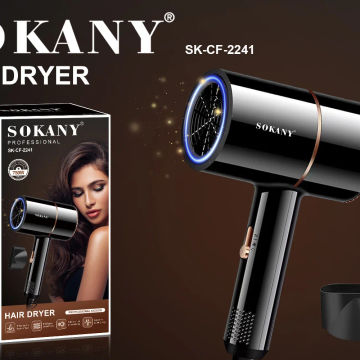 SOKANY2241 hair dryer for household high-power negative ion hair care