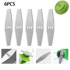 5pcs Metal Grass Trimmer Head Blade Electric Lawn Mower Blades Brushcutter Lawnmower Spare Accessories Replacement Saw Blades