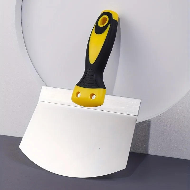 Description Picture 3 of itemArc-Shape Shovel Putty Knife Scraper Hand Tool For Drywall Finishing Plaster Trowel Scraper Putty Tool Plastic Curved Shovel