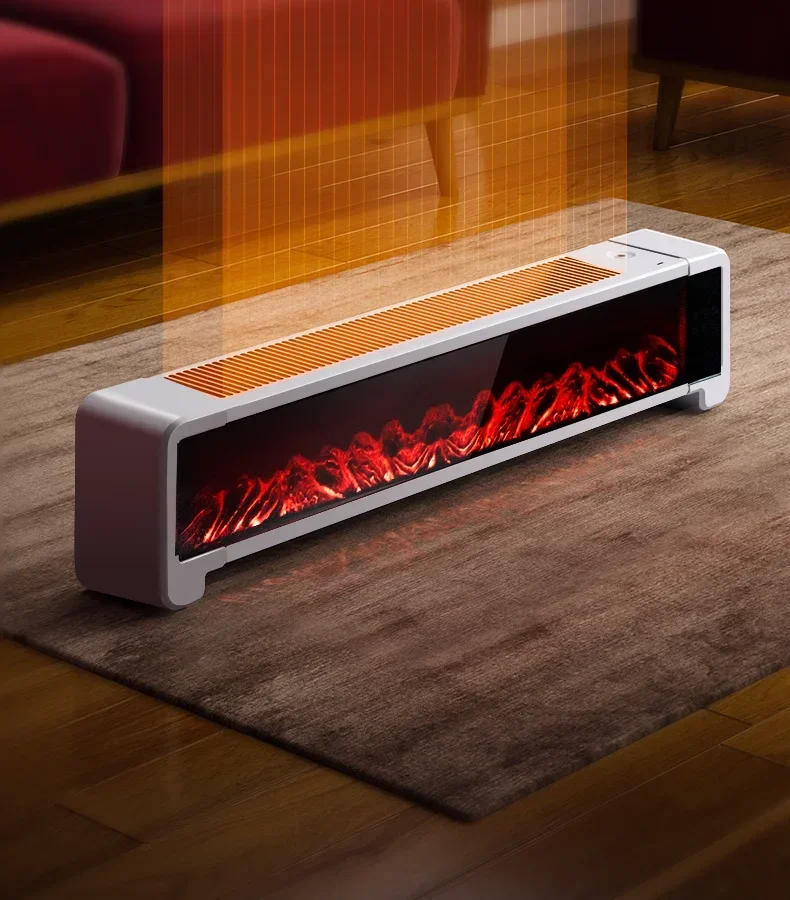 Description Picture 3 of item531 graphene baseboard heater household fireplace electric heater fast heating energy saving large area electric heater