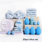 20pcs blue
