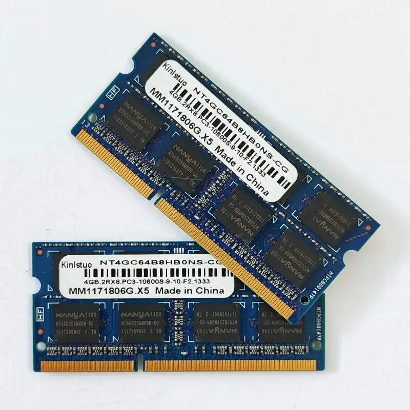 Description Picture 5 of itemKinlstuo RAMS DDR3 4GB 1333MHz Laptop memory ddr3 4gb 2RX8 PC3-10600S-9-10-F2 SODIMM 1.5V 204PIN