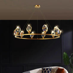 Home Decoration Chandelier Dining Room Pendant Lights Indoor Lighting Light Fixture Ceiling Lamps Salon Fancy Indoor Lighting