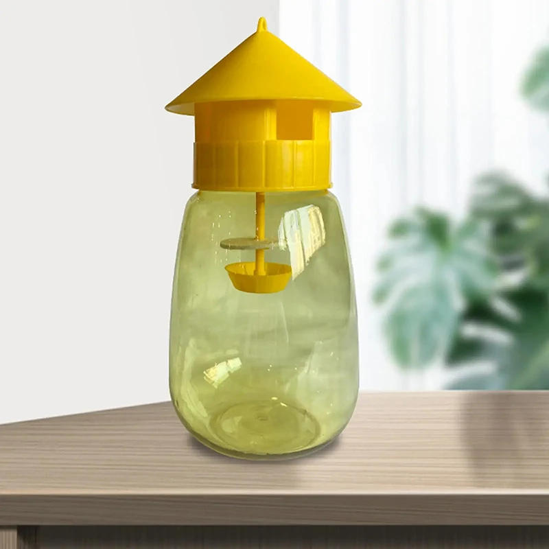 Description Picture 5 of itemPlastic Fruit Fly Trap Killer Drosophila Trap Anti Fly Fruit Fly Killer Catcher Orchard Insect Trap Pest Control Fly Bee Trap