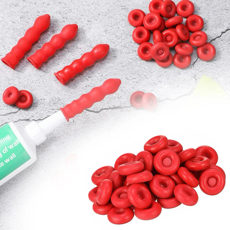 Description Picture 6 of itemProtective Sleeve Caulking Cover Toolbox Workbench 20 * 7x7x4cm Cap Caulking Tube Open Saver Saving Cap Sealer