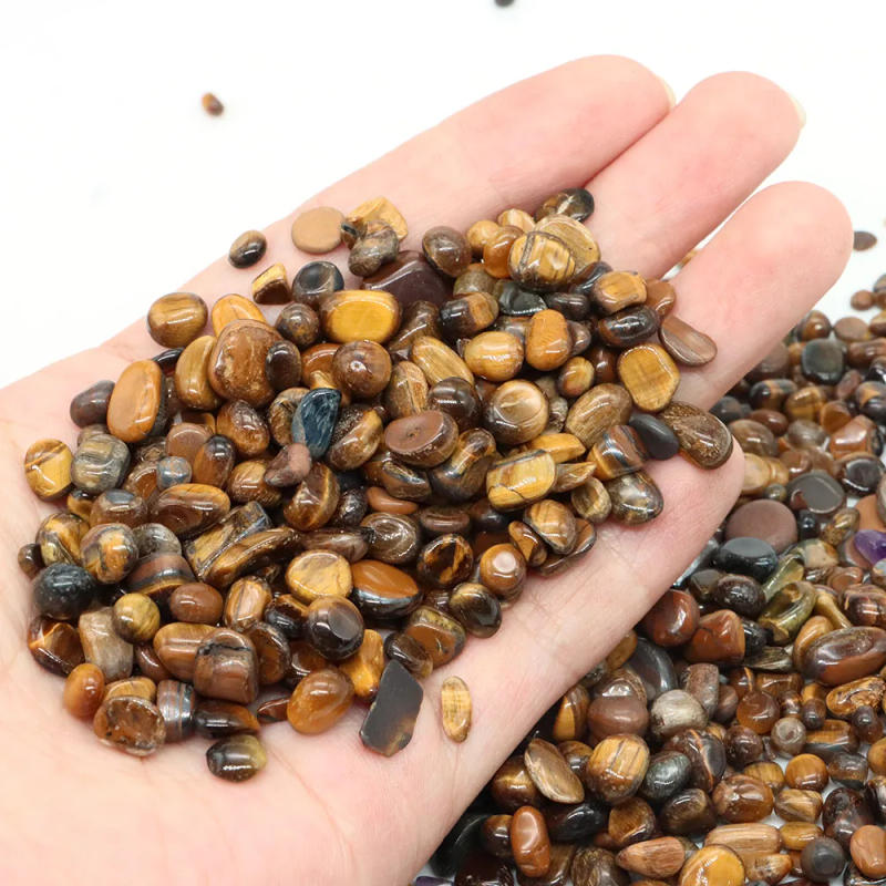 Description Picture 4 of itemNatural Stones Gravel Crystals Chip Quartz Ore Minerals Reiki Healing Tumbled Agates Specimen Aquarium Fish Tank Home Decoration