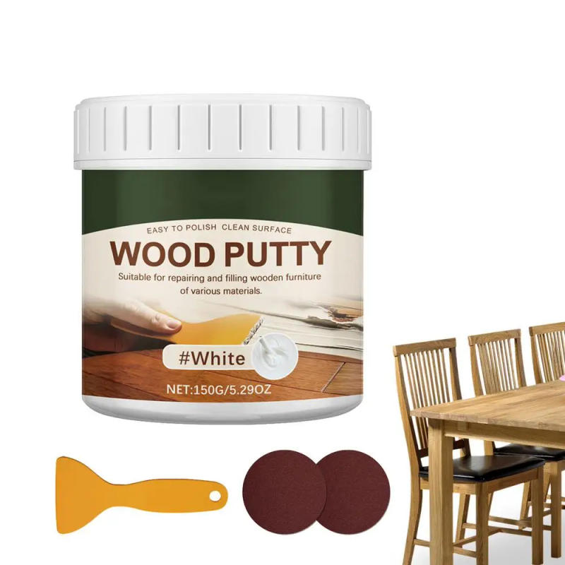 Description Picture 2 of itemWood Filler Putty Multipurpose Wall Putty Hole Repair Wood Furniture Repair Kit Professional Wood Hole Filler Stainable Wood