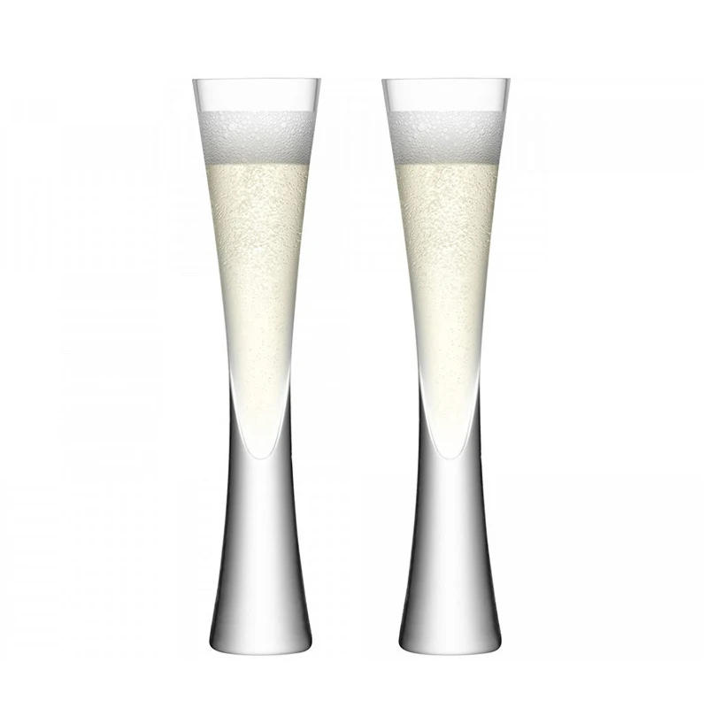 Description Picture 6 of itemChampagne Glasses Glitter Flutes Clear Cups Bubble Wine Tulip Cocktail Glasses For Bar Party Gift Wedding Bubbly Wine Glasses