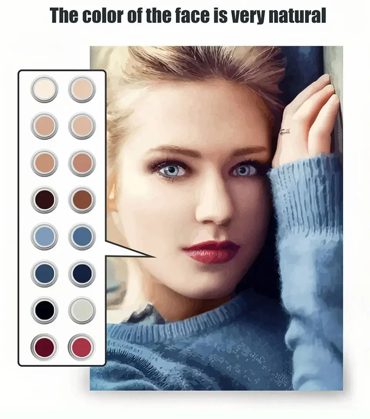 Description Picture 5 of itemMINISO DIY Oil Painting By Number Anime Hunter X Hunter Home Decoration Wall Bedroom Room Decor Children's Toy Gift Frameelss