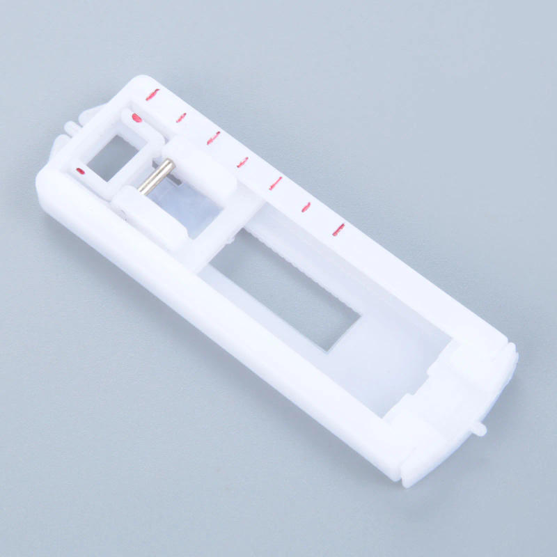 Description Picture 6 of item2Pcs PVC Buttonhole Snap Presser Foot for Brother Janome Singer Domestic Electric Sewing Machine Accessories Craft DIY 65mm*21mm