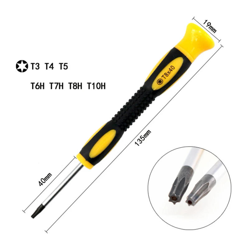 Description Picture 4 of item1pc Torx Screwdriver With Hole T3 T4 T5 T7 Screwdriver For Disassemble Game Console 360 PS3 Handle Removal Tool Hand Tools