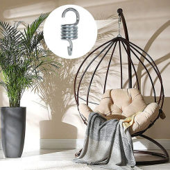 Hanging Egg Chair Garden Swing Springs Portable Widely Used Multifunctional Strong Spring Hook Gym Hammock Convenient Springs
