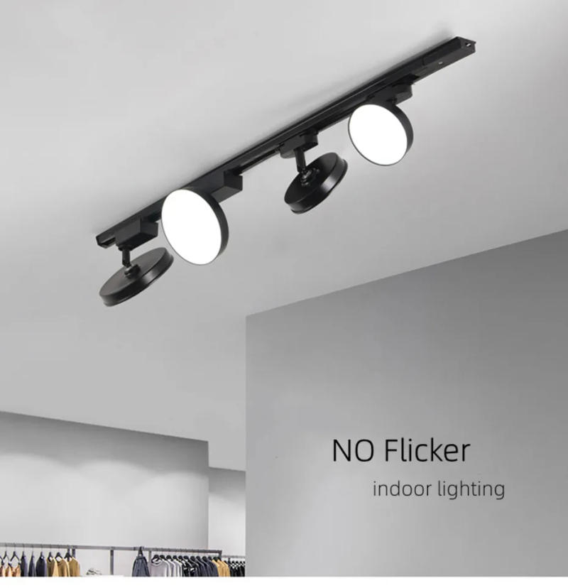 Description Picture 3 of itemLED Track Light Round Nordic Ceiling Light High Brightness Led Track Rail Lights Fixture 7W 9W 12W For Living Room Kitchen Foyer