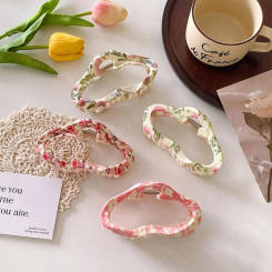 Hollow Cloud Shape Hair Claw Korean Style Geometric Hollow Claw Clip Hair Accessories Large Geometric Shark Clip Wash Face