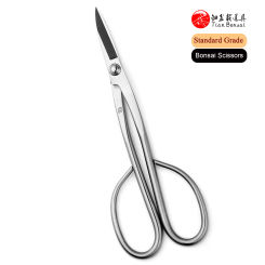 Standard Grade 210 mm Long Handle Bonsai Scissors 3Cr13 Alloy Steel Bonsai Tools
