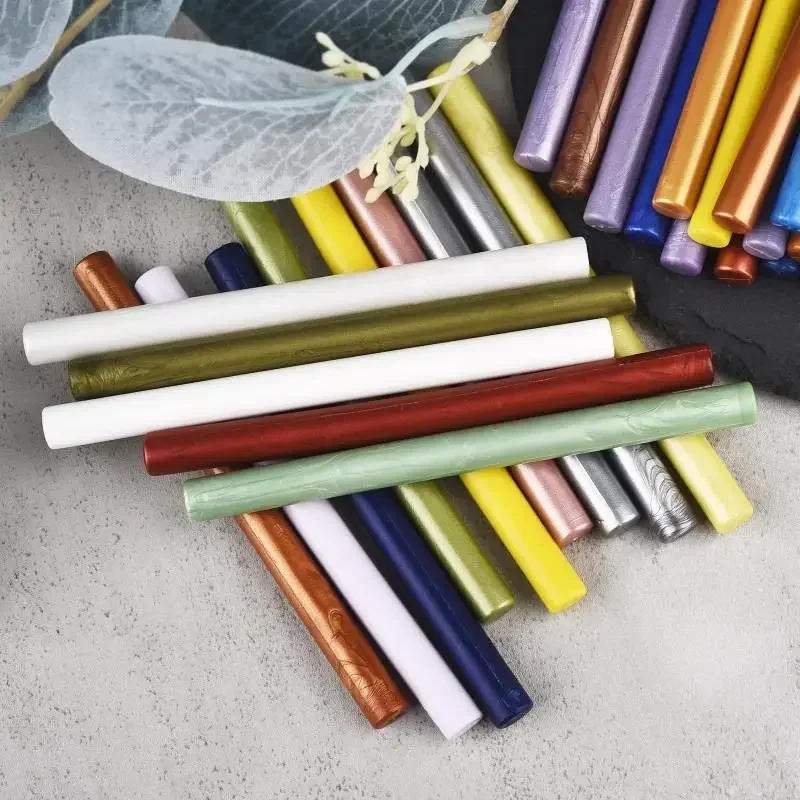 Description Picture 4 of itemDIY Melt Glue Sealing Wax Stick Gun Custom Stamp Wedding Party Invitation Fashion Gift Decoration Sealing Wax Seals Seal Arts