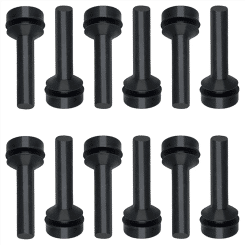 12 Pack WB02X24790 Grate for Gas Stove Top Range Grate Foot Pads Grate Bumpers Stove Cooktop Grate Parts