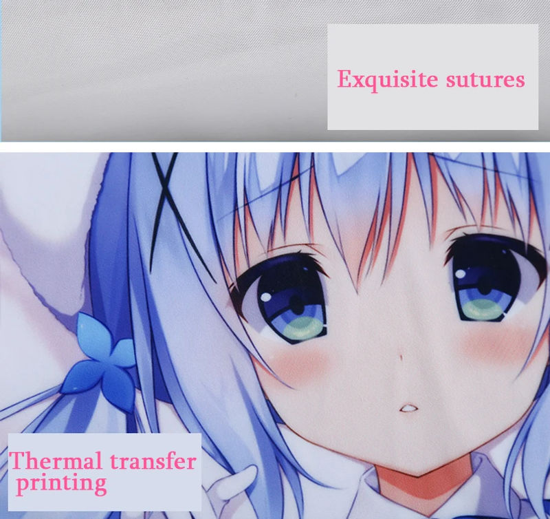 Description Picture 3 of itemDakimakura Shota Boy Waking Up Anime Body Pillow Cover Double Sided Print Life Size Pillowcase Gift