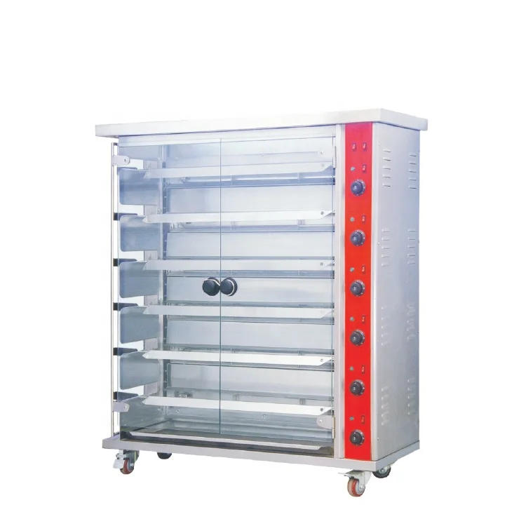 Description Picture 3 of itemCommercial Electric Chicken Rotisseries Chicken Roaster Grill for Sale Rotisserie Chicken Oven