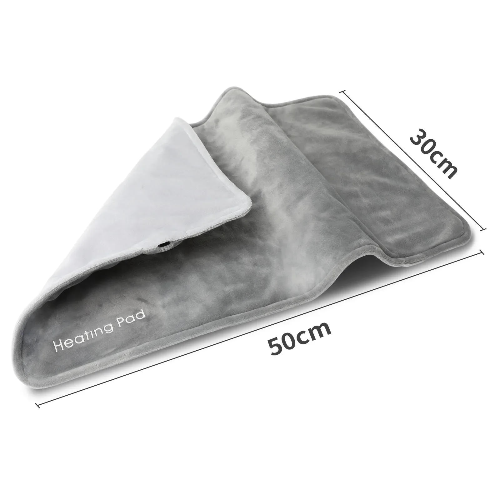 Description Picture 2 of itemUSB 5V Pad for Cramps & Back Pain Electric Heating Relief Heat Pad with 59 INCH Cable Mini Heated Blanket,INCH,Grey,19.6*11.8